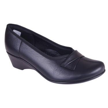 PÓŁBUTY DAMSKIE SKÓRZANE MARGERITA 903 CZARNE