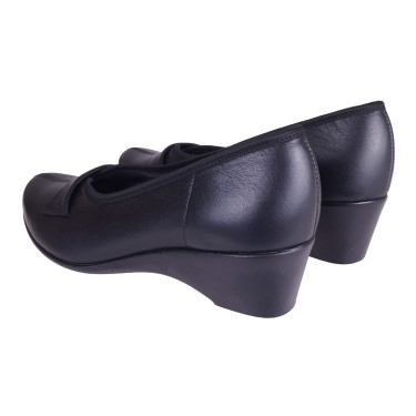 PÓŁBUTY DAMSKIE SKÓRZANE MARGERITA 903 CZARNE