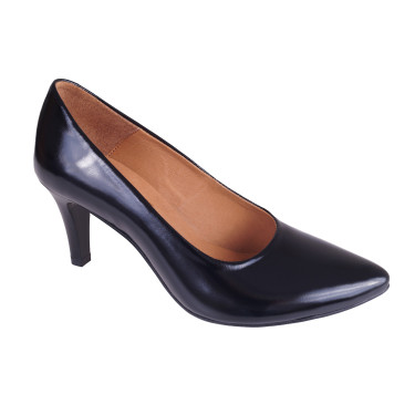 CZÓŁENKA PÓŁBUTY SKÓRZANE WIELBUT 180 CZARNE