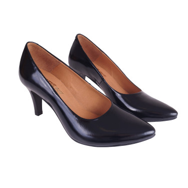 CZÓŁENKA PÓŁBUTY SKÓRZANE WIELBUT 180 CZARNE