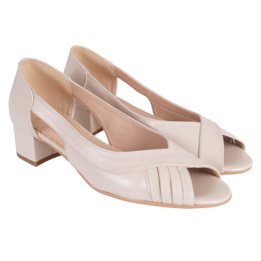 CZÓŁENKA DAMSKIE SKÓRZANE STANLEY 707 CAPPUCCINO