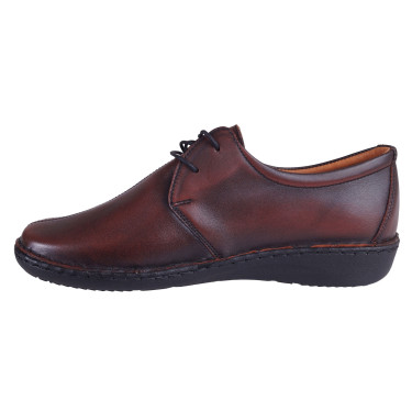 Półbuty damskie skórzane marki Wielbut 160, klasyczne obuwie kobiet