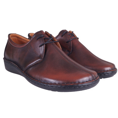 Półbuty damskie skórzane marki Wielbut 160, klasyczne obuwie kobiet