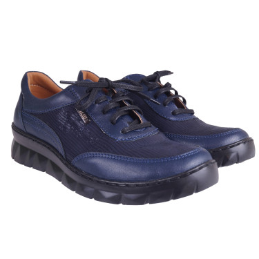 KOMFORTOWE PÓŁBUTY DAMSKIE WIELBUT 015 GRANATOWE