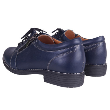 PÓŁBUTY DAMSKIE SZNUROWANE WIELBUT 016 GRANAT