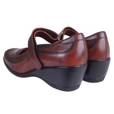 PÓŁBUTY DAMSKIE SKÓRZANE WIELBUT 125 KABIR