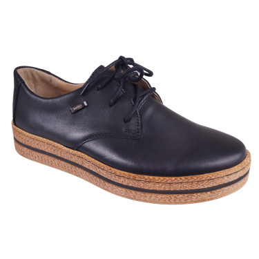 PÓŁBUTY DAMSKIE SKÓRZANE HELIOS 380 CZARNE