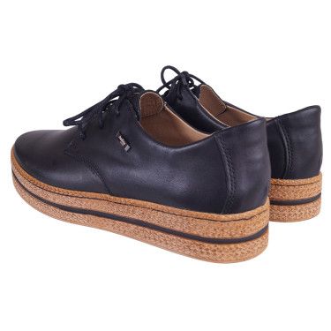 PÓŁBUTY DAMSKIE SKÓRZANE HELIOS 380 CZARNE