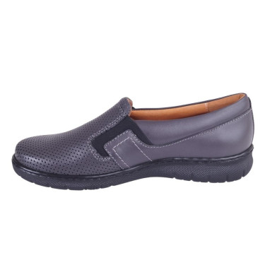 PÓŁBUTY DAMSKIE WIELBUT 019 SZARE