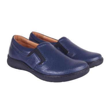 PÓŁBUTY DAMSKIE WIELBUT 019 GRANATOWE