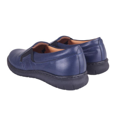 PÓŁBUTY DAMSKIE WIELBUT 019 GRANATOWE