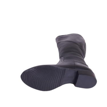 SKÓRZANE KLASYCZNE KOZAKI WIELBUT K 243 CZARNE