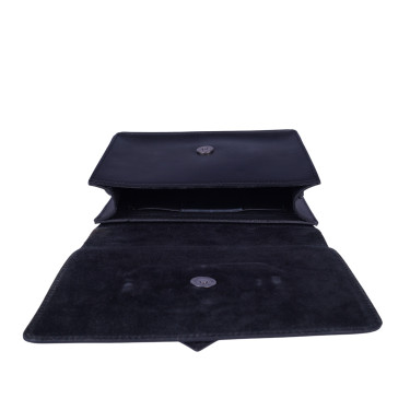 Torebka damska skórzana VEZZE V019 czarna