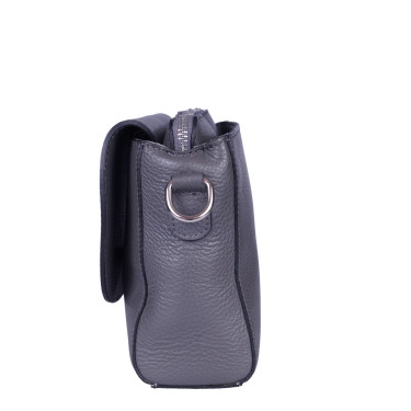 Torebka damska skórzana VEZZE V020 szara