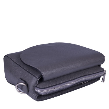 Torebka damska skórzana VEZZE V020 szara