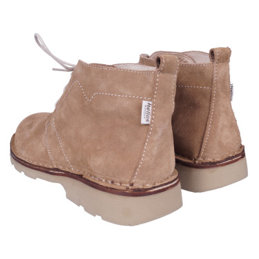 Skórzane trzewiki marki Helios 821 beżowe