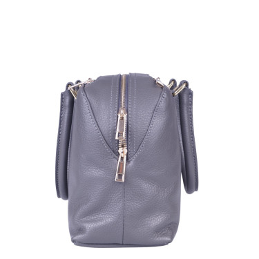 VEZZE Torba skóra shopper bag V007 szara