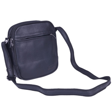 Czarna torebka męska WILD V029