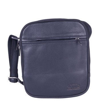 Czarna torebka męska WILD V029