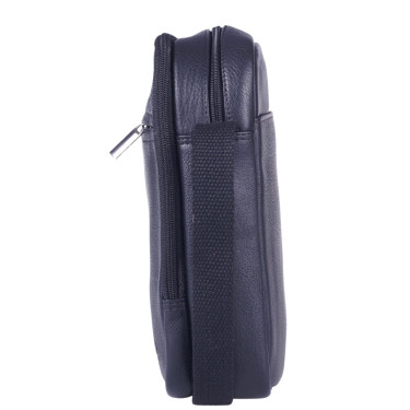 Czarna torebka męska WILD V029