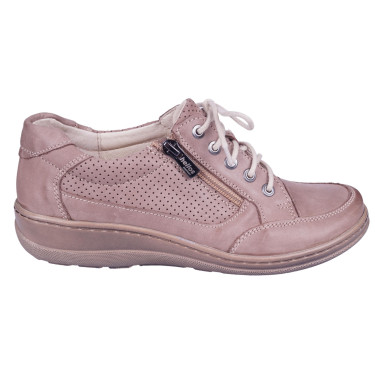 Beżowe półbuty damskie skóra naturalna Helios 357