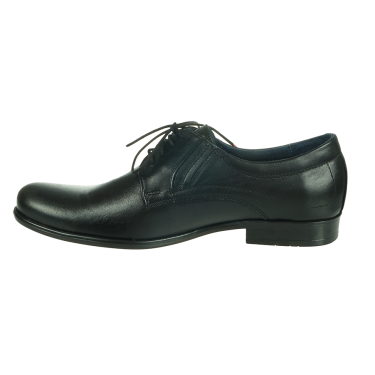 PANTOFLE SKÓRZANE MĘSKIE CZARNE DORIAN 112