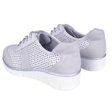 Sportowe półbuty damskie ażurowe FILIPPO DP028/21 białe