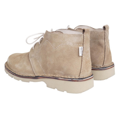 Skórzane trzewiki męskie marki Helios 821 oliwka