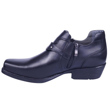 Buty motocyklowe kowbojki męskie marki Lemi 0681 czarne