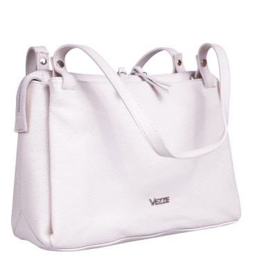 Torebka damska skórzana  VEZZE V049 beżowa