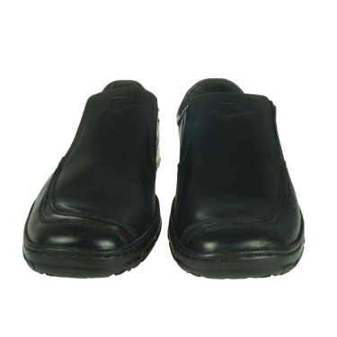 PÓŁBUTY MOKASYNY MĘSKIE SKÓRA CZARNE JOKER 213