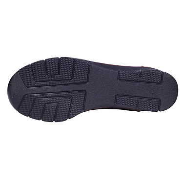 Półbuty damskie czarne jesienne na koturnie marki Filippo