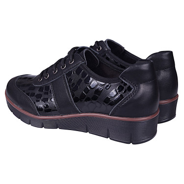 Półbuty damskie czarne na jesień marki Filippo DP 028/22 BK