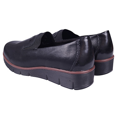 Modne półbuty damskie czarne na jesień marki Filippo DP3160/22 BK