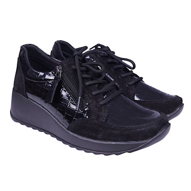 Półbuty damskie skórzane Sokolski GS J22-70 czarne