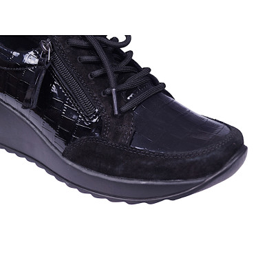 Półbuty damskie skórzane Sokolski GS J22-70 czarne