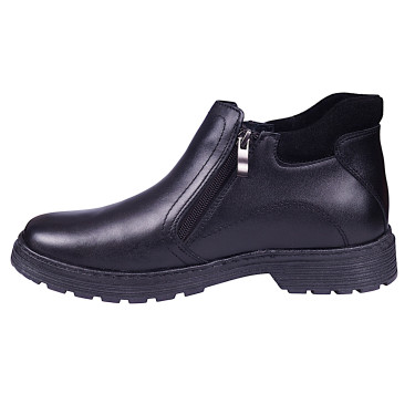 Zimowe buty męskie trzewiki za kostkę  Wielbut Wz-8 czarne