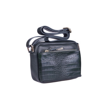 Mała torebka listonoszka VEZZE V027 zielona