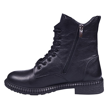 Botki damskie czarne marki T.Sokolski - model SAR Z22223 BLK ocieplone