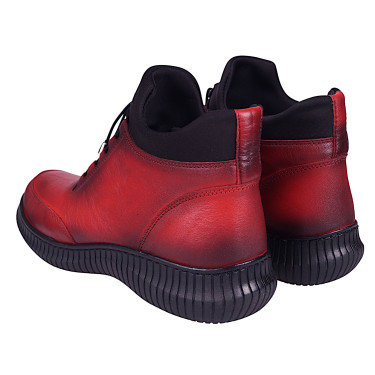 Botki damskie czerwone marki T.Sokolski - model BK Z22-287 RED