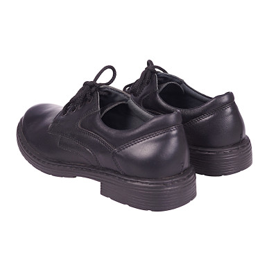 Półbuty męskie skórzane polskie Wielbut WZ 07 czarne