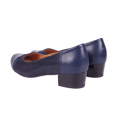 CZÓŁENKA DAMSKIE  SKÓRA GRANAT WIELBUT 183