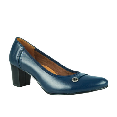 CZÓŁENKA DAMSKIE GRANATOWE WIELBUT 011