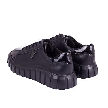 Sneakersy damskie skórzane FILIPPO DP4138/23 BK