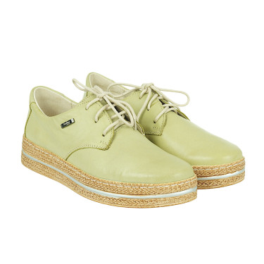 PÓŁBUTY DAMSKIE SKÓRZANE HELIOS 380 ZIELONE