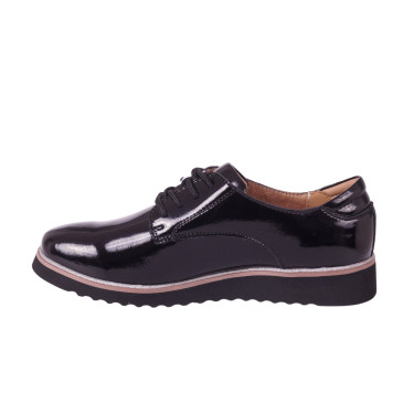 Półbuty damskie skórzane marki Filippo DP1514/23 BK