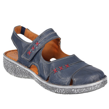 Sandały damskie Loretta - Ocean Crincle | Wygoda i styl