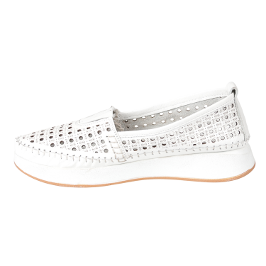 Półbuty damskie ażurowe T. Sokolski IZM VU85LAS Białe