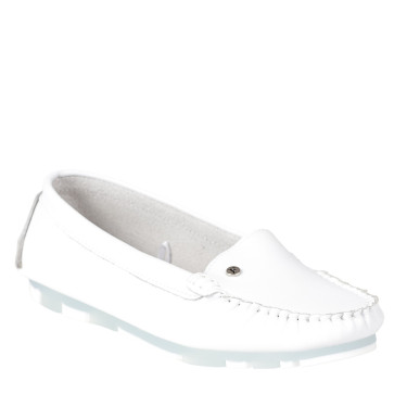 Mokasyny damskie Filippo DP2037/23 białe