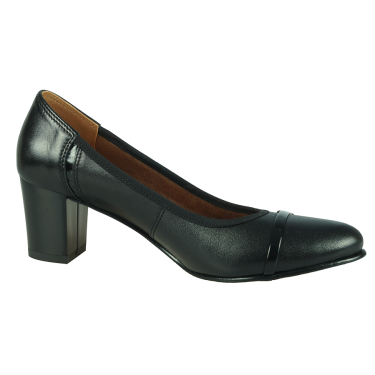 CZÓŁENKA DAMSKIE SKÓRZANE WIELBUT 011 CZARNE